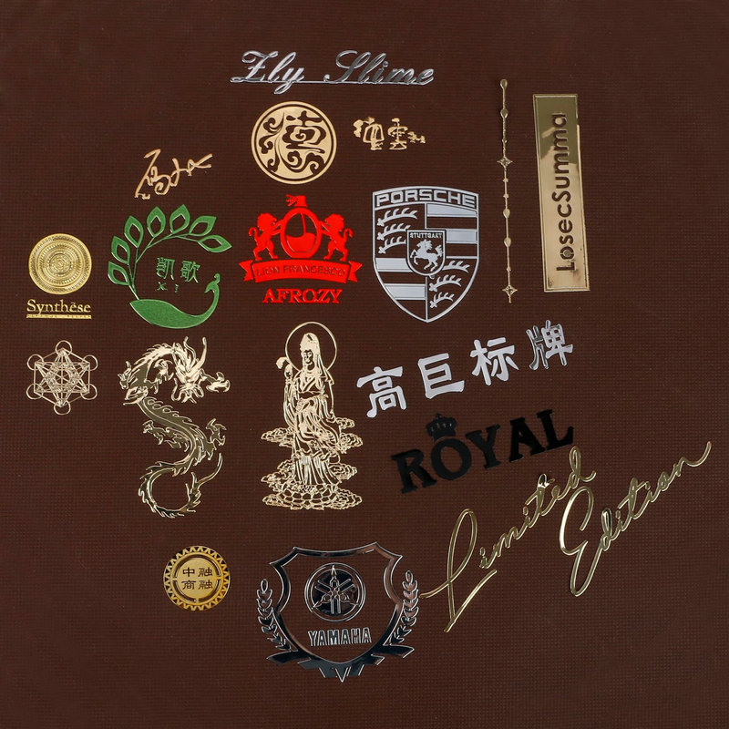 手機(jī)金屬貼紙金屬標(biāo)標(biāo)牌轉(zhuǎn)印金屬標(biāo)簽logo定制鎳標(biāo)商標(biāo)logo字母